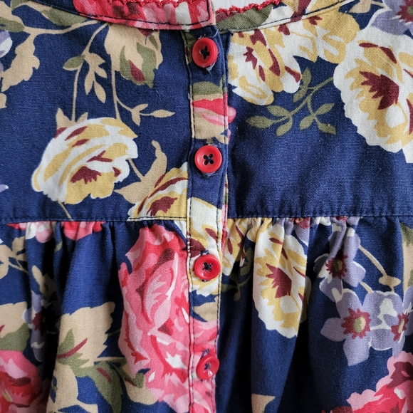 Mini Boden Floral Print Dress, Sz 4-5Y - Picture 8 of 13